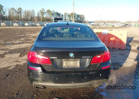 2014 BMW 550I xDrive from USA, damaged, VIN WBAKP9C50ED692953